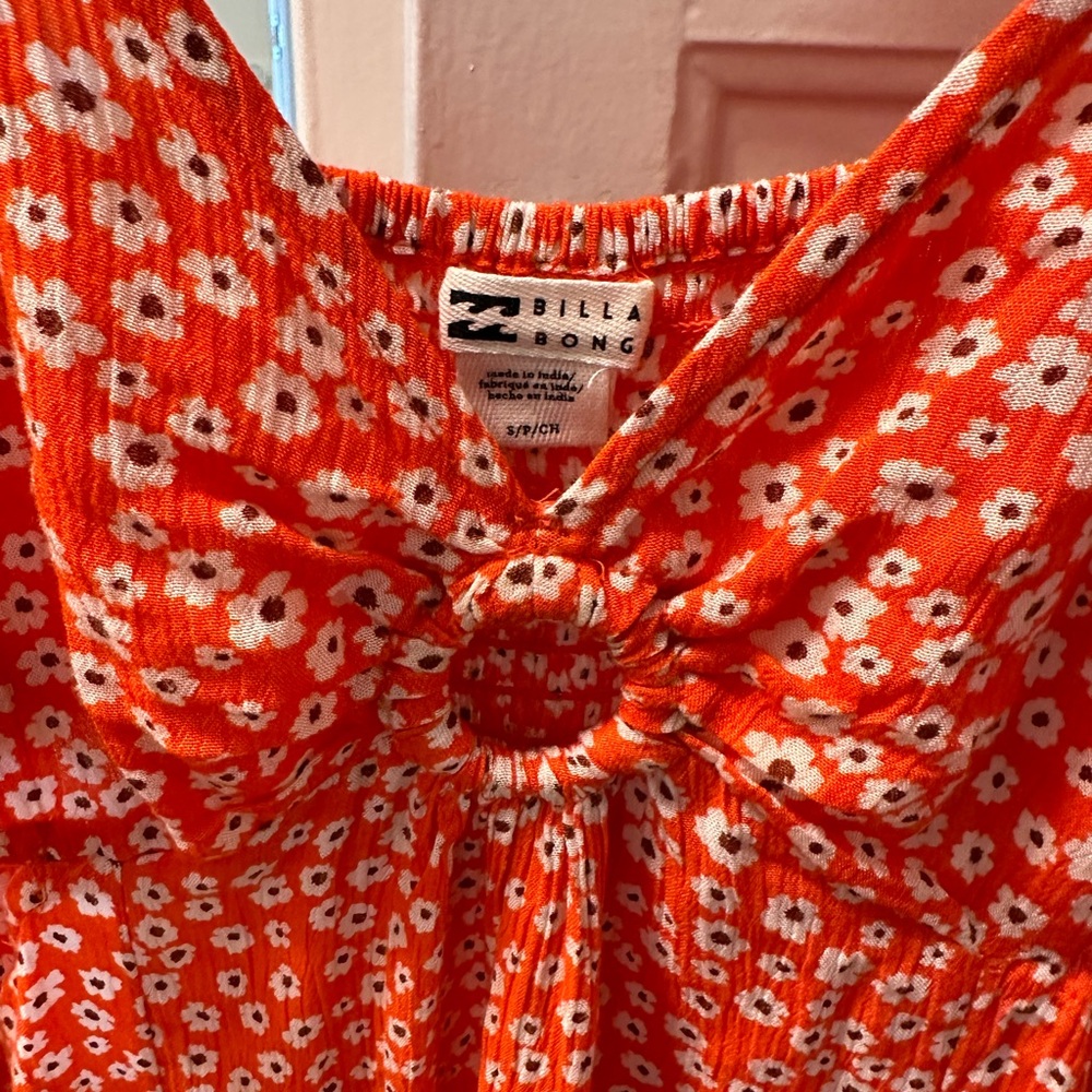 Billabong red summer dress